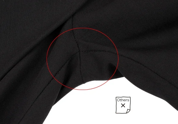 ANN DEMEULEMEESTER Waist Wrap Wool Pants K-132616_003