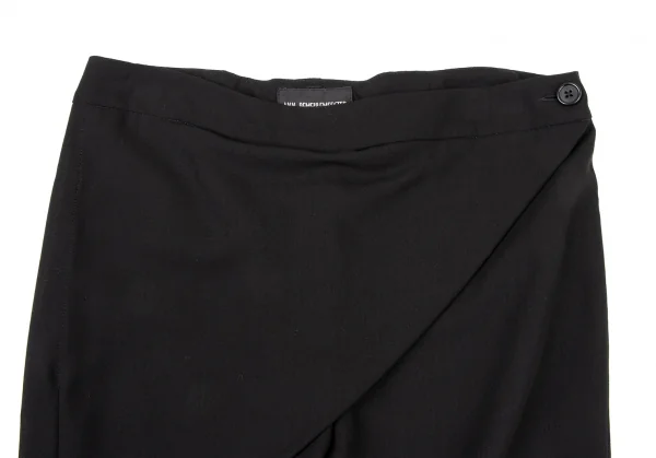 ANN DEMEULEMEESTER Waist Wrap Wool Pants K-132616_004