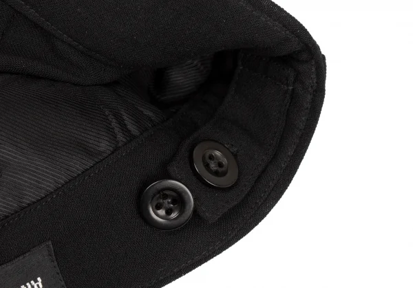 ANN DEMEULEMEESTER Mesh Layered Wool Pants K-132617_006