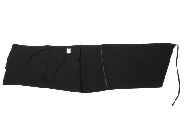 ANN DEMEULEMEESTER Stretch Wool Wrap Skirt K-132619_014