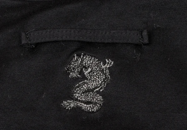 Jean-Paul GAULTIER Back Dragon Short Sleeve Zip Shirt K-132623_003