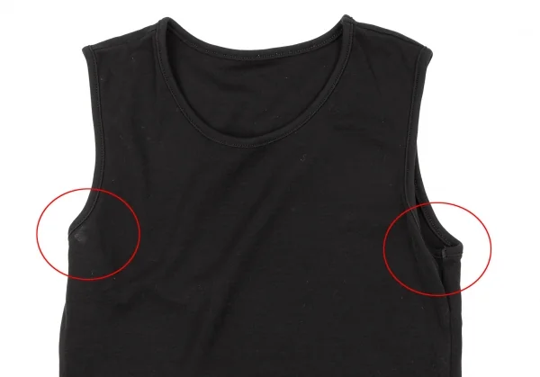 Yohji Yamamoto FEMME Tag Design Tank Top K-132636_003