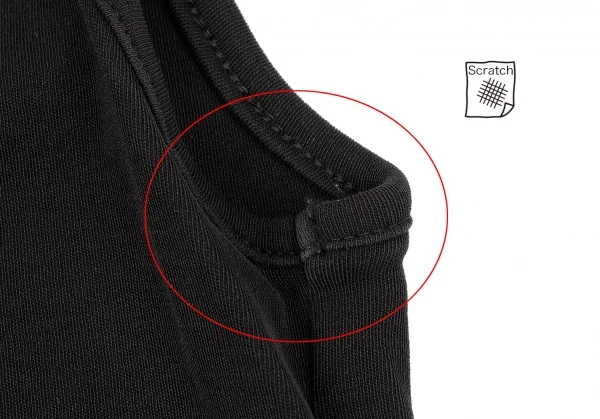 Yohji Yamamoto FEMME Tag Design Tank Top K-132636_004