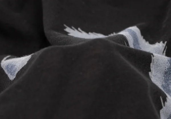 Yohji Yamamoto FEMME Feather Printed See-through T Shirt K-132637_010