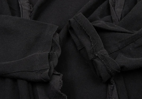 Yohji Yamamoto FEMME Frill Piping Cotton Hook Cardigan K-132640_007