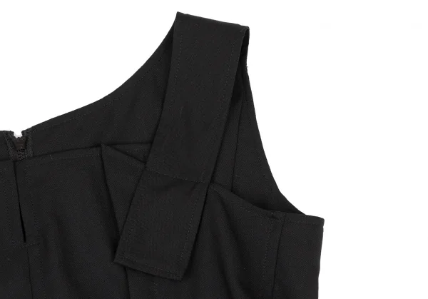 Yohji Yamamoto FEMME Back Zip Wool Sleeveless Top K-132641_005