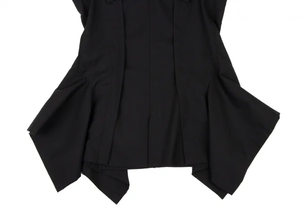 Yohji Yamamoto FEMME Back Zip Wool Sleeveless Top K-132641_006