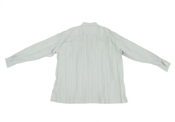 イッセイミヤケメンISSEY MIYAKE MEN シワプリーツ長袖シャツ