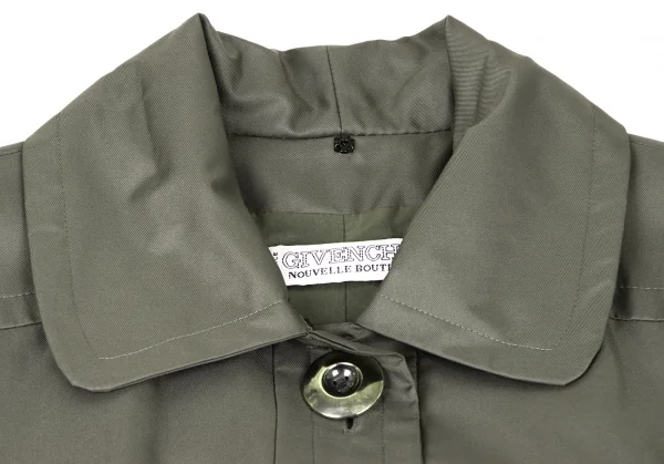 ジバンシィGIVENCHY ナイロンポリベルテッドコート グレーM位 K-132695_004