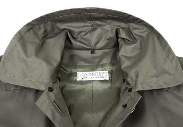 ジバンシィGIVENCHY ナイロンポリベルテッドコート グレーM位 K-132695_005