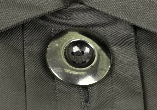 ジバンシィGIVENCHY ナイロンポリベルテッドコート グレーM位 K-132695_006