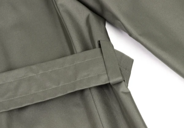 ジバンシィGIVENCHY ナイロンポリベルテッドコート グレーM位 K-132695_017