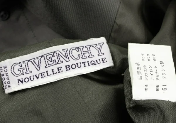 ジバンシィGIVENCHY ナイロンポリベルテッドコート グレーM位 K-132695_020