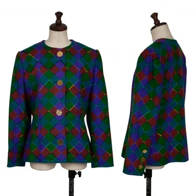GIVENCHY Tile Printed Colorless Jacket
