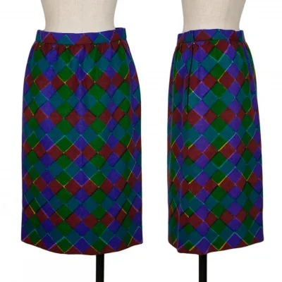 GIVENCHY Tile Printed Skirt