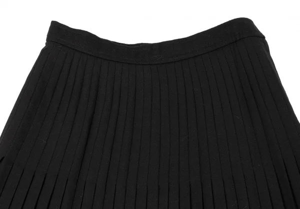 ジバンシィGIVENCHY ウールプリーツスカート 黒6 | DCブランド