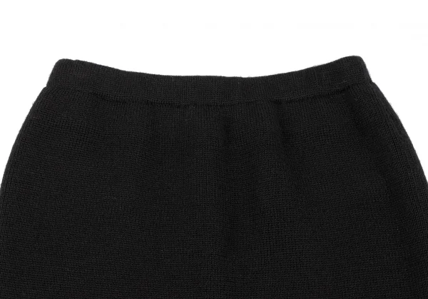 GIVENCHY Wool Side Slit Knit Skirt K-132709_003