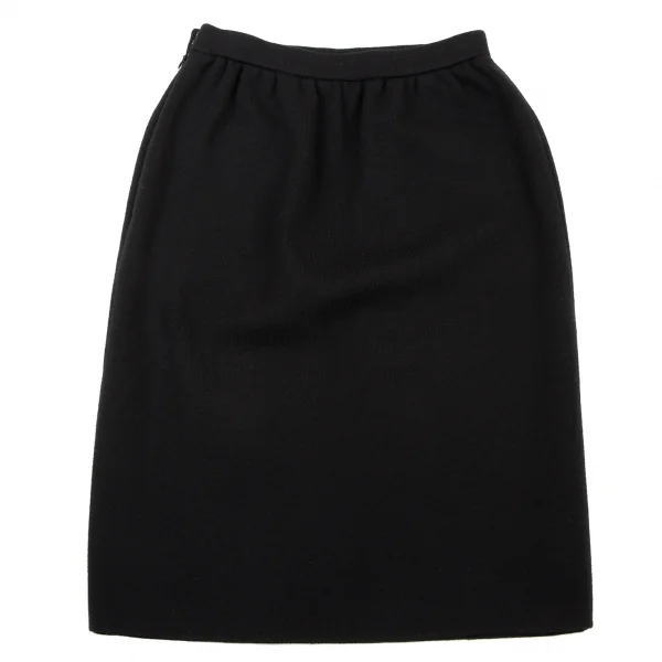 GIVENCHY Wool Front Pocket Design Skirt K-132710_010