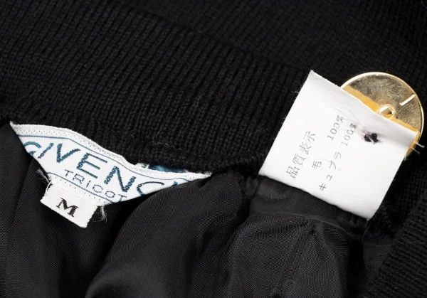GIVENCHY Wool Front Pocket Design Skirt K-132710_012