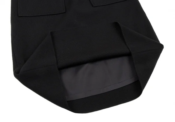 GIVENCHY Wool Front Pocket Design Skirt K-132710_008