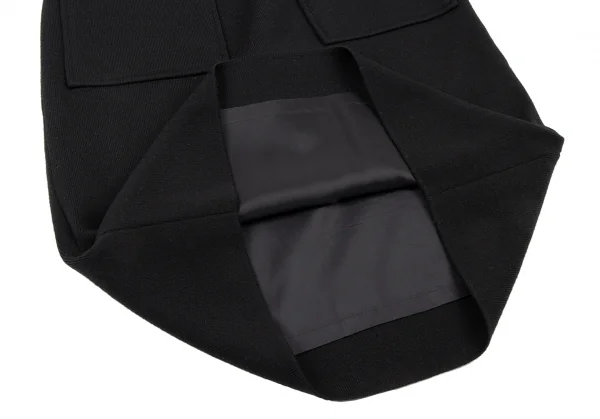 GIVENCHY Wool Front Pocket Design Skirt K-132710_009