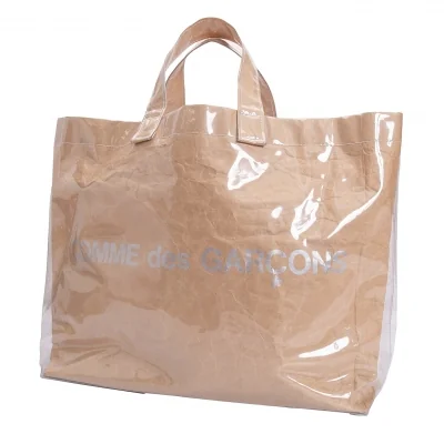 COMME des GARCONS PVC Sopping Tote Bag