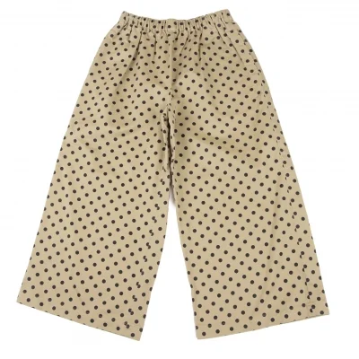robe de chambre COMME des GARCONS Dot Wide Cotton Pants