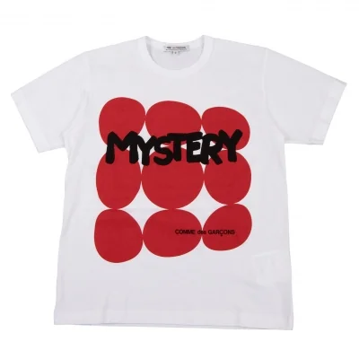 COMME des GARCONS Cotton MYSTERY Printed T Shirt