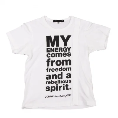 COMME des GARCONS Switching Print T Shirt