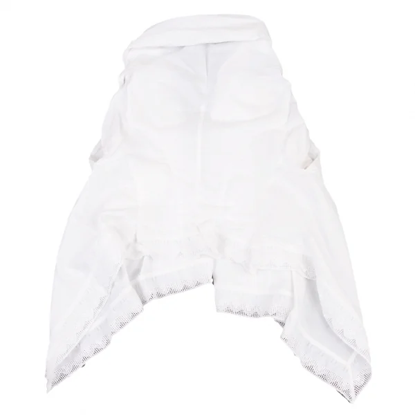 COMME des GARCONS Floral Embroidery Lace Docking Vest K-132790_009