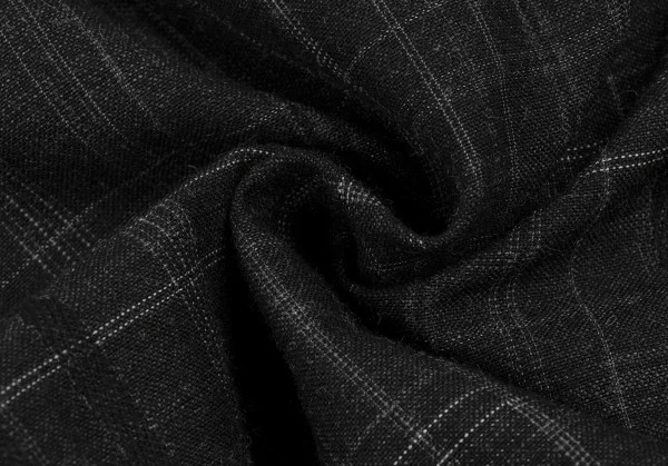 COMME des GARCONS HOMME Wool Acrylic Check Pants K-132809_010