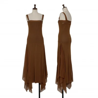 Jean-Paul GAULTIER FEMME Flare Mesh Sleeveless Dress