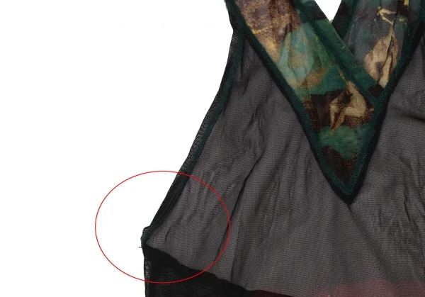 Jean-Paul GAULTIER FEMME Graphic Print Halter Neck Hooded Dress K-132829_005