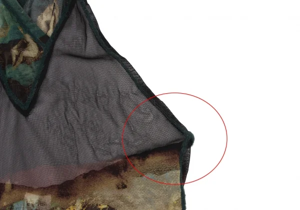 Jean-Paul GAULTIER FEMME Graphic Print Halter Neck Hooded Dress K-132829_007