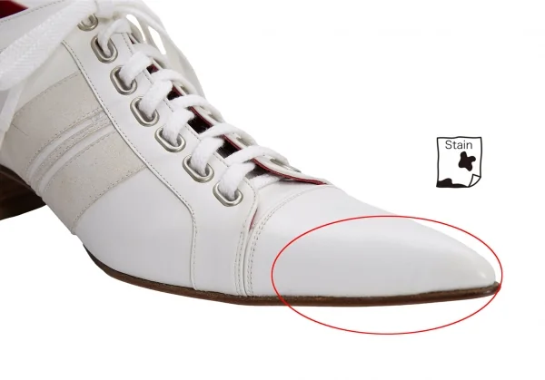 ジャンポールゴルチエJean Paul GAULTIER ポインテッドトゥレザーシューズ オフ25 K-132833_010