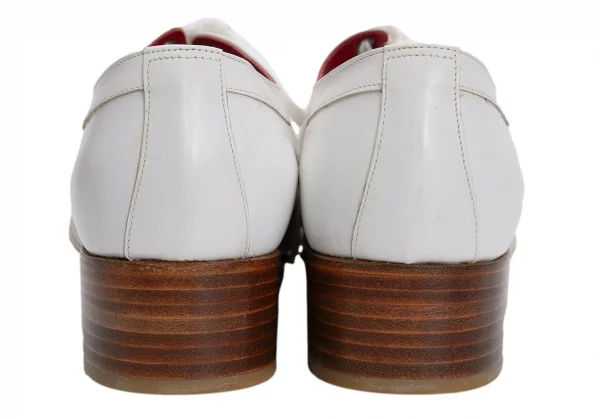 ジャンポールゴルチエJean Paul GAULTIER ポインテッドトゥレザーシューズ オフ25 K-132833_012