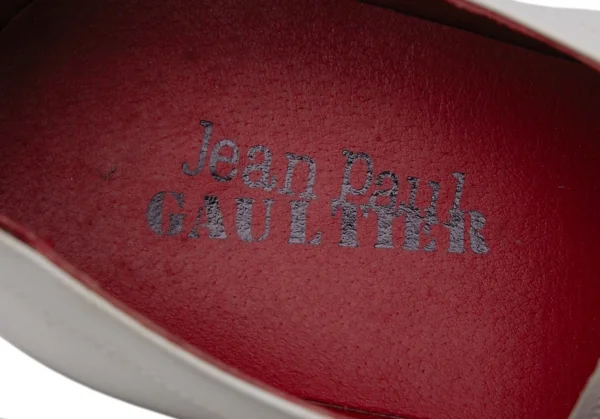 ジャンポールゴルチエJean Paul GAULTIER ポインテッドトゥレザーシューズ オフ25 K-132833_017