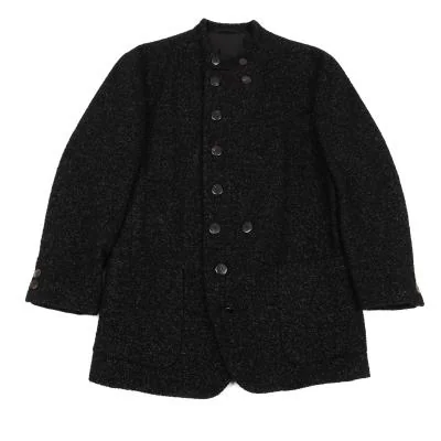 ISSEY MIYAKE MEN Many Button Mao Collar Jacket