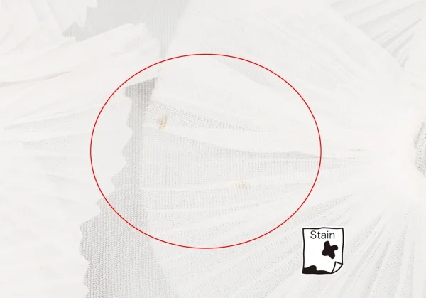 COMME des GARCONS Tulle See-through Decorative Scarf K-132855_003