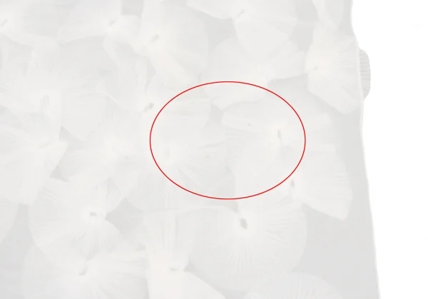 COMME des GARCONS Tulle See-through Decorative Scarf K-132855_006