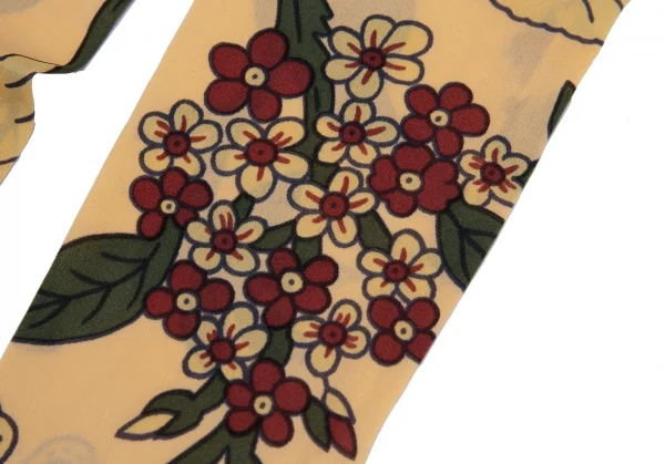 COMME des GARCONS Floral Mesh Long Gloves K-132856_004