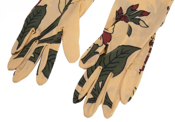 COMME des GARCONS Floral Mesh Long Gloves K-132856_005