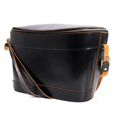 COMME des GARCONS Leather Zipper Shoulder Bag