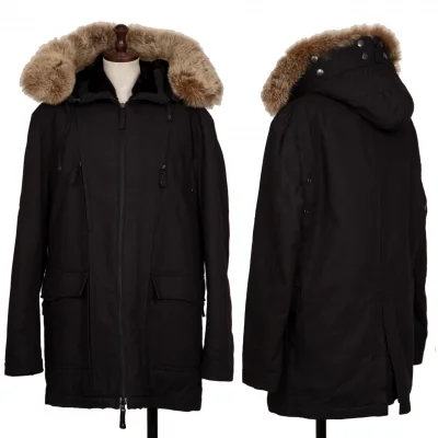 Jean-Paul GAULTIER HOMME Fur Liner zip Hooded Jacket