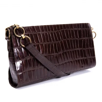Jean-Paul GAULTIER emboss Leather Shoulder Bag