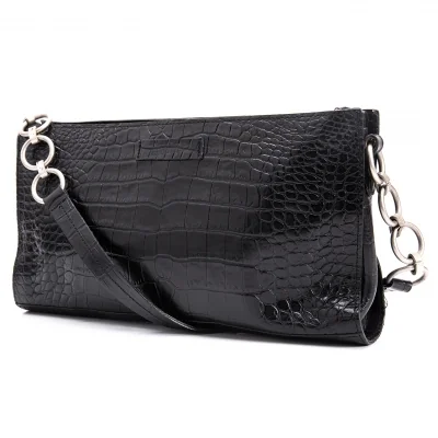 Jean-Paul GAULTIER Emboss Leather Shoulder Bag