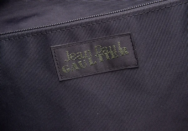 ジャンポールゴルチエJean Paul GAULTIER ジップガセット2WAYトートバック カーキ K-132899_020