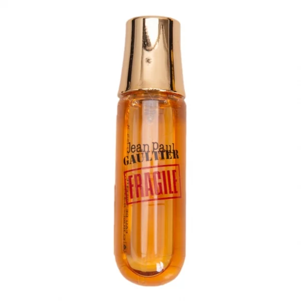 ジャンポールゴルチエJean Paul GAULTIER フラジャイルFRAGILE ベロアポーチ付きミニフレグランス 黒茶 K-132907_002