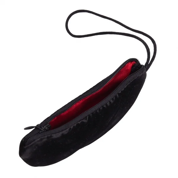 ジャンポールゴルチエJean Paul GAULTIER フラジャイルFRAGILE ベロアポーチ付きミニフレグランス 黒茶 K-132907_006