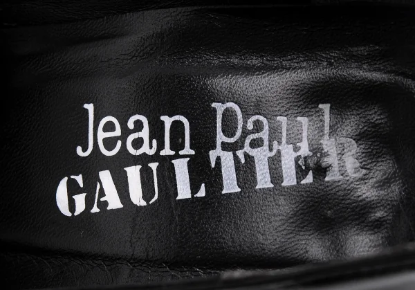 Jean-Paul GAULTIER Ankle Strap Enamel High Heels Pumps K-132913_020